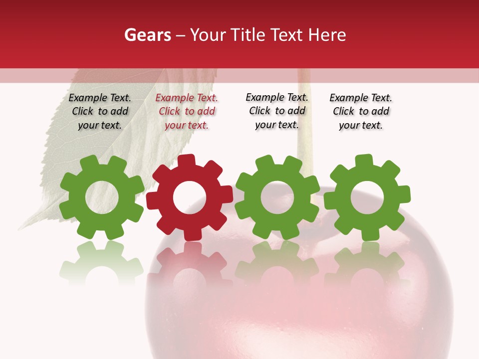 Green Juicy Red PowerPoint Template