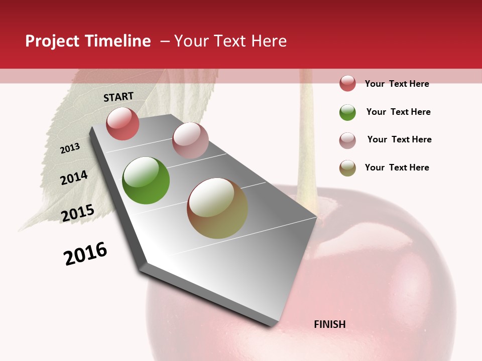 Green Juicy Red PowerPoint Template