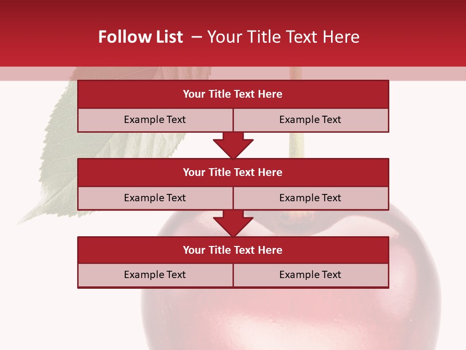 Green Juicy Red PowerPoint Template