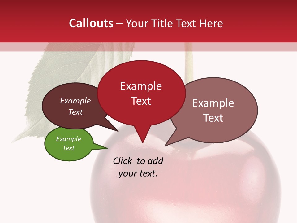 Green Juicy Red PowerPoint Template