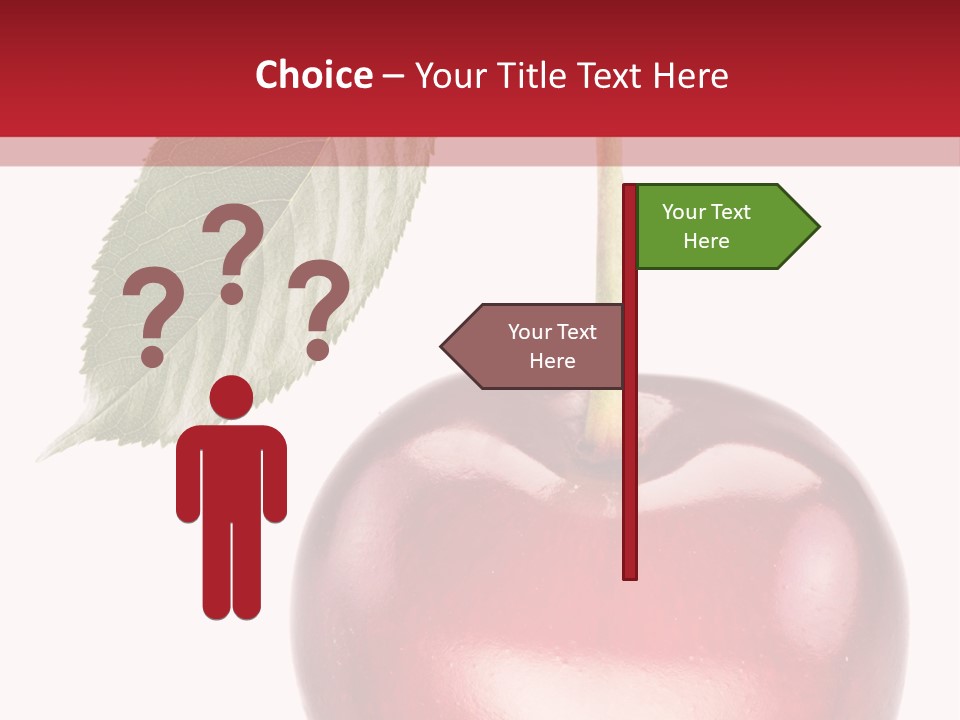 Green Juicy Red PowerPoint Template