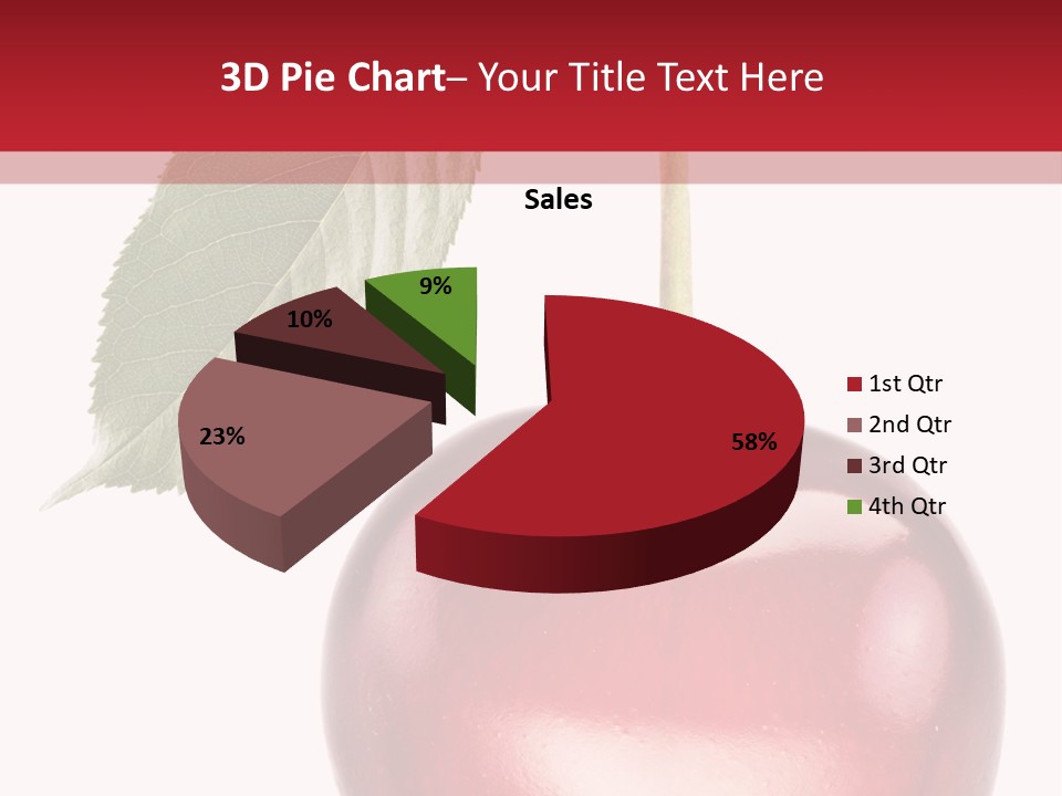 Green Juicy Red PowerPoint Template