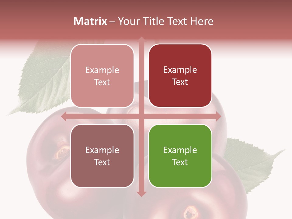 Three Close Up Juicy PowerPoint Template