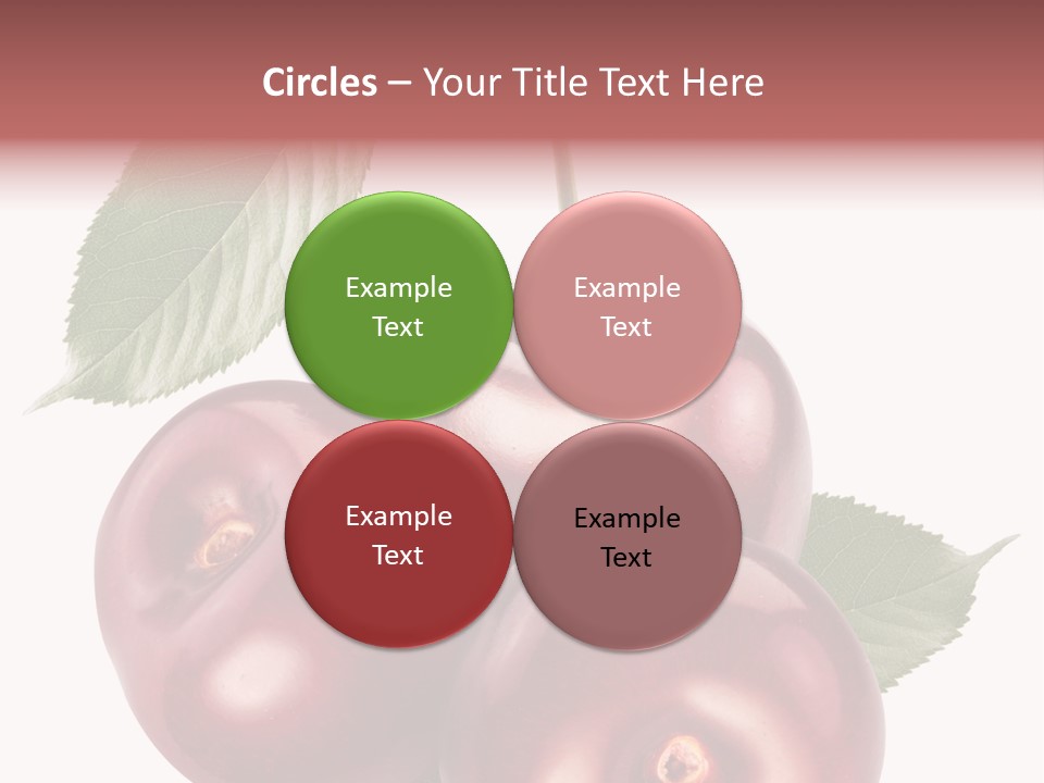 Three Close Up Juicy PowerPoint Template