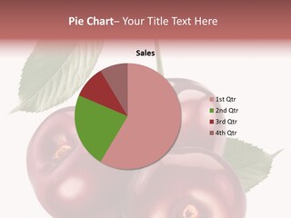 Three Close Up Juicy PowerPoint Template