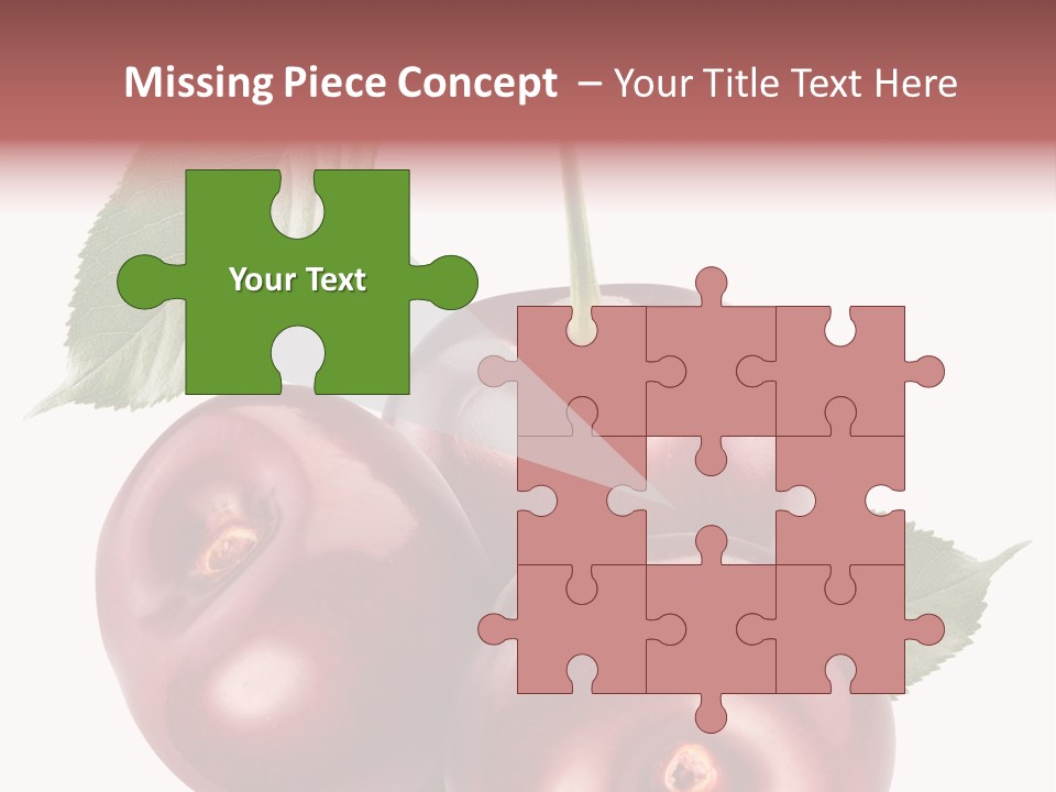 Three Close Up Juicy PowerPoint Template