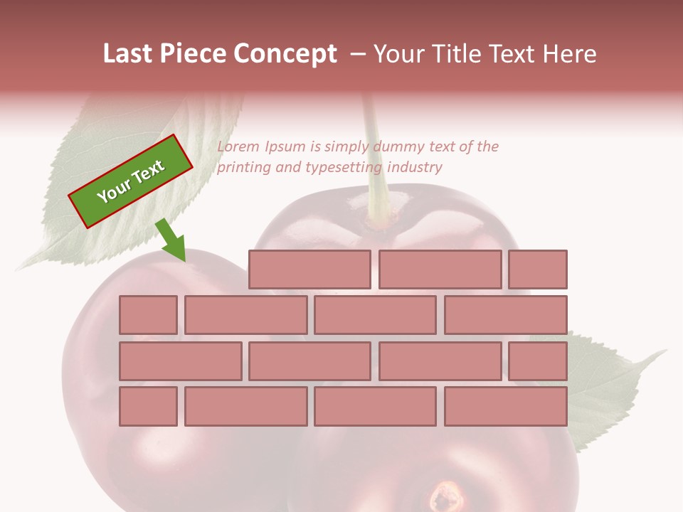 Three Close Up Juicy PowerPoint Template
