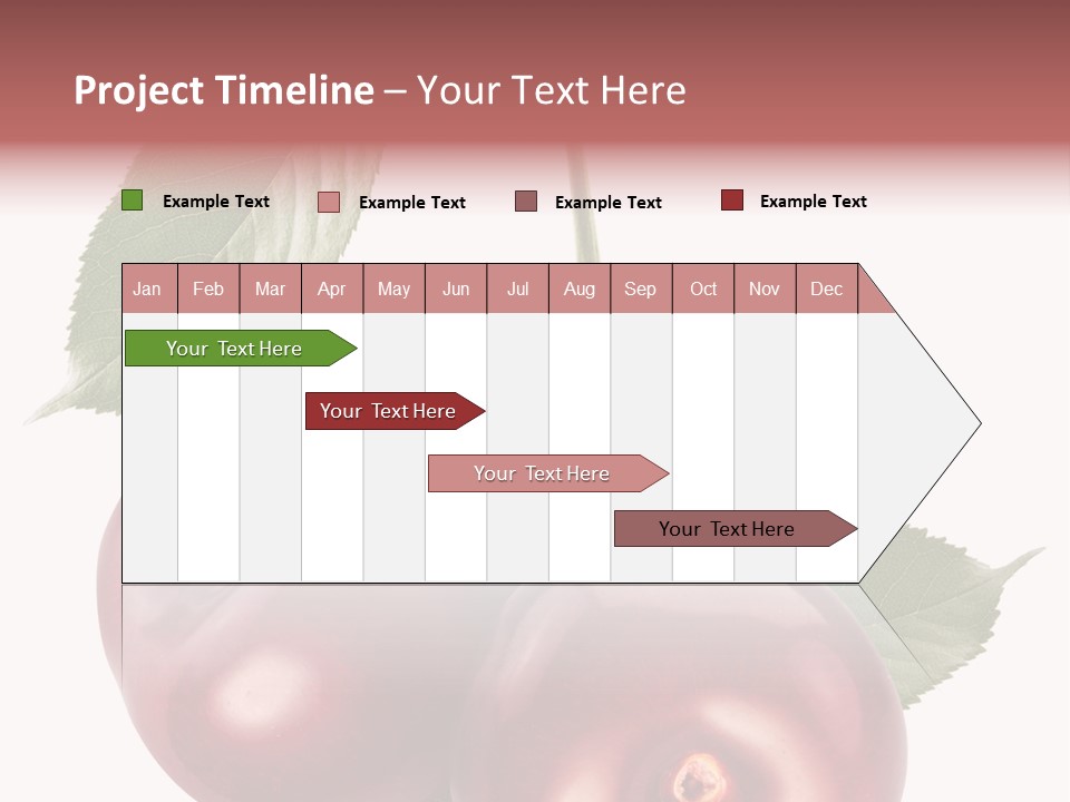 Three Close Up Juicy PowerPoint Template