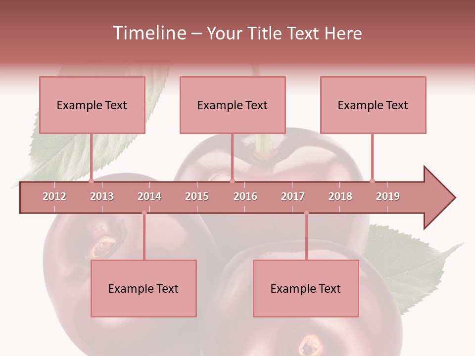 Three Close Up Juicy PowerPoint Template