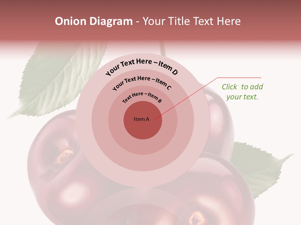Three Close Up Juicy PowerPoint Template
