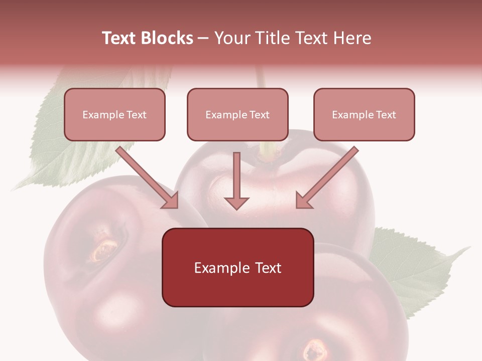 Three Close Up Juicy PowerPoint Template