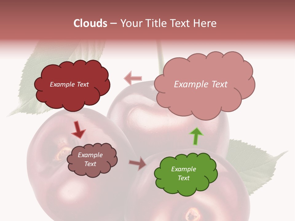 Three Close Up Juicy PowerPoint Template