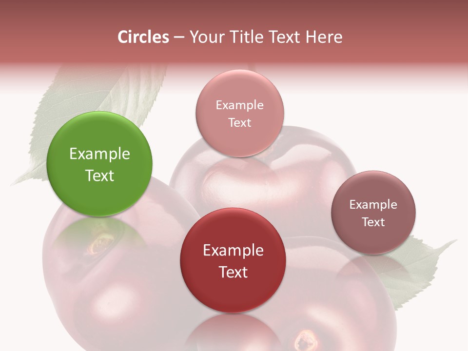 Three Close Up Juicy PowerPoint Template