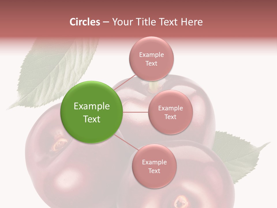 Three Close Up Juicy PowerPoint Template
