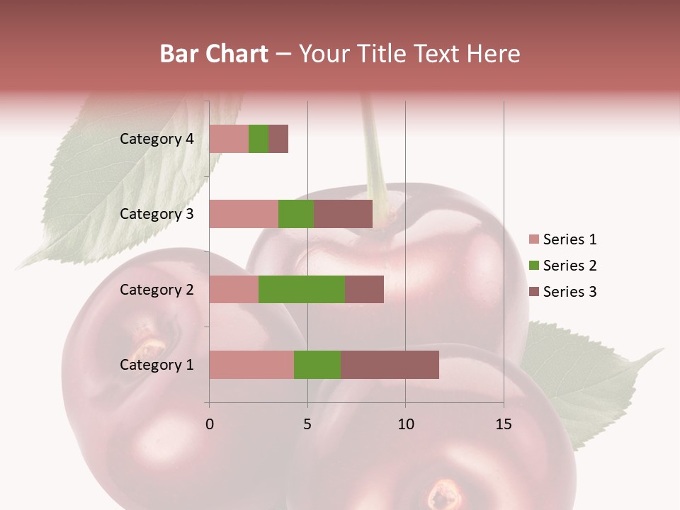 Three Close Up Juicy PowerPoint Template