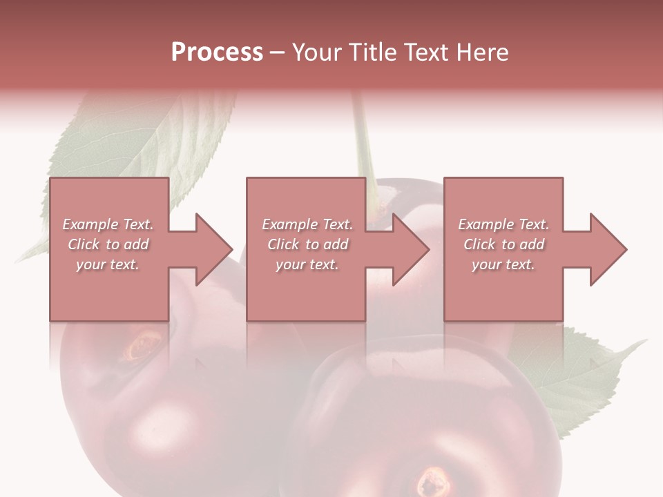 Three Close Up Juicy PowerPoint Template