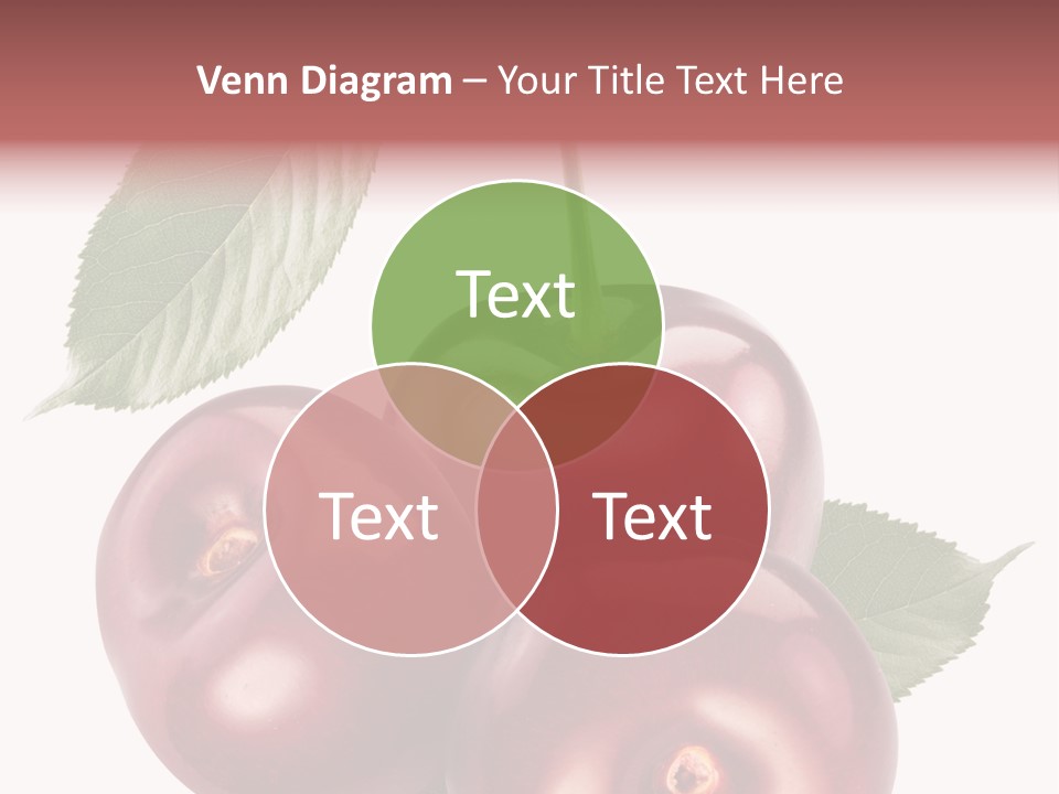 Three Close Up Juicy PowerPoint Template