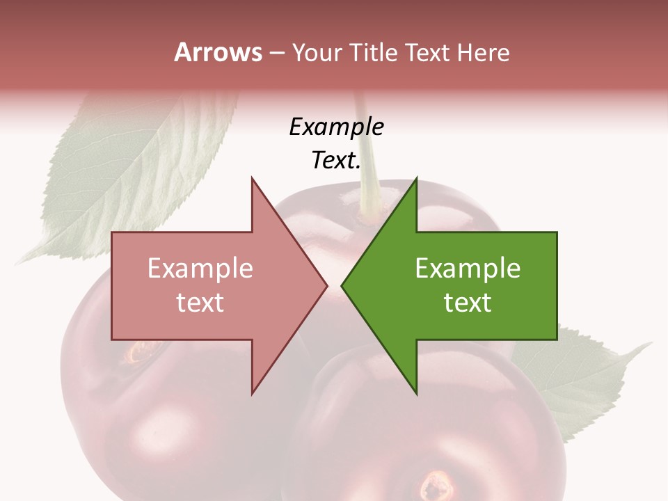 Three Close Up Juicy PowerPoint Template