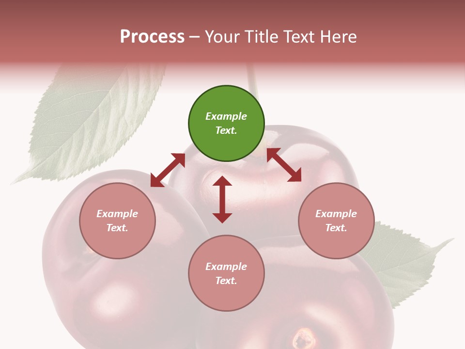 Three Close Up Juicy PowerPoint Template