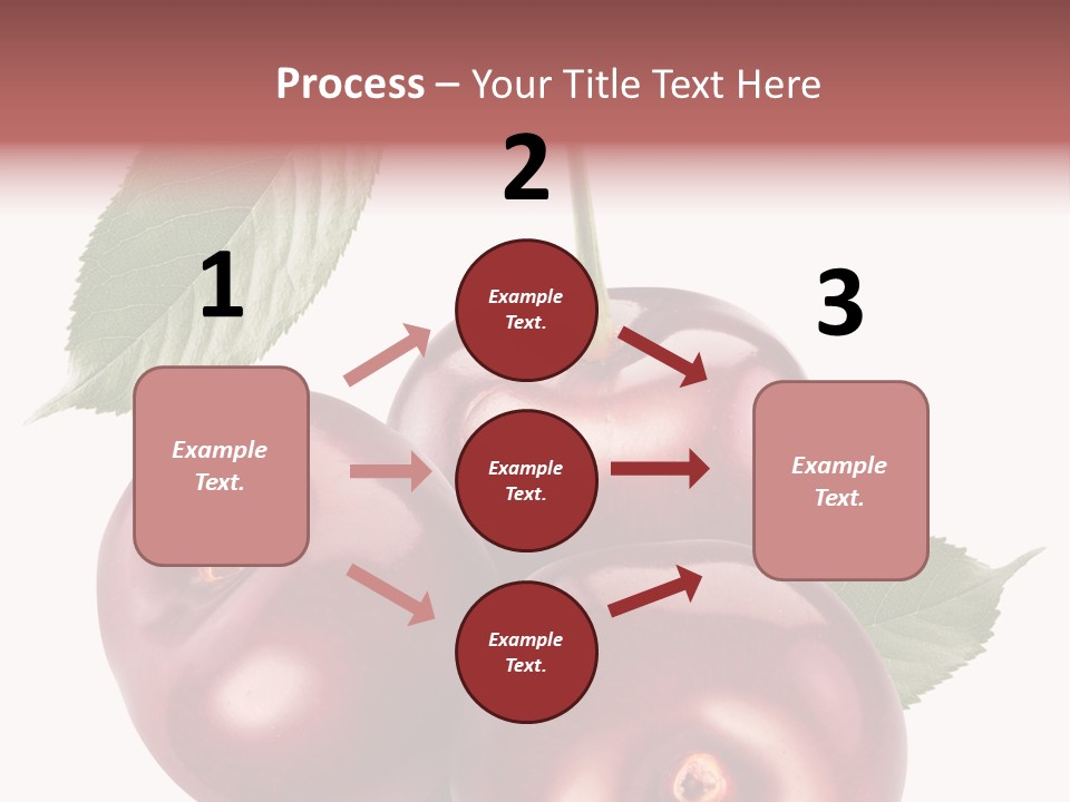 Three Close Up Juicy PowerPoint Template
