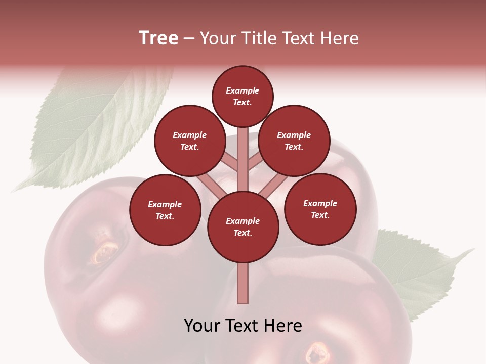 Three Close Up Juicy PowerPoint Template
