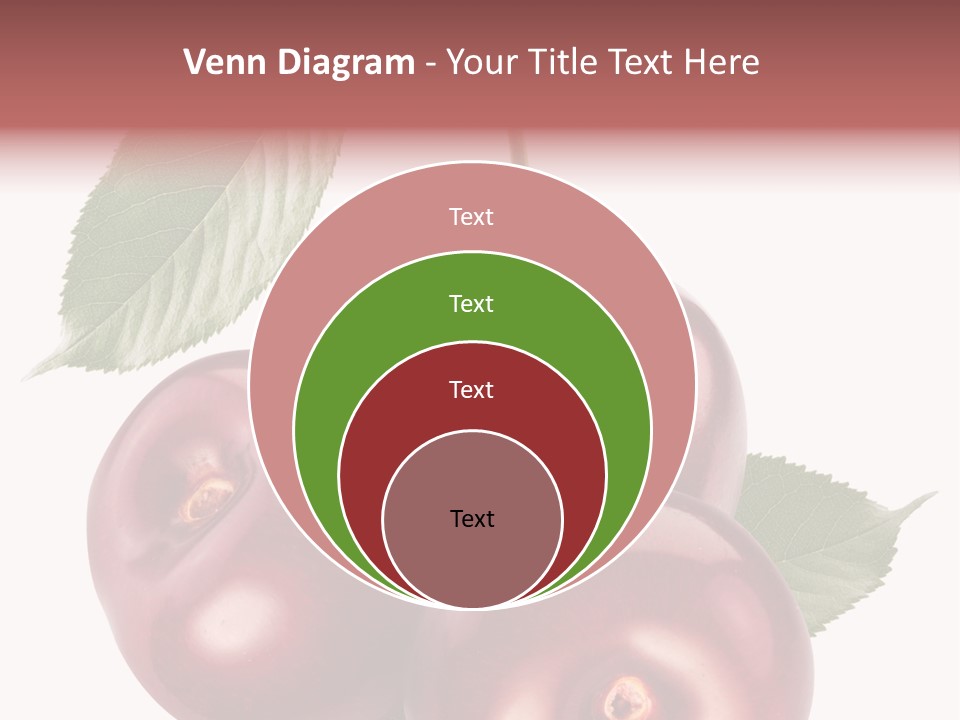 Three Close Up Juicy PowerPoint Template