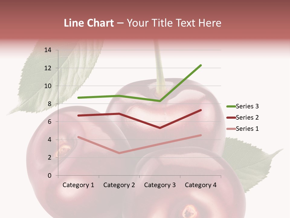 Three Close Up Juicy PowerPoint Template