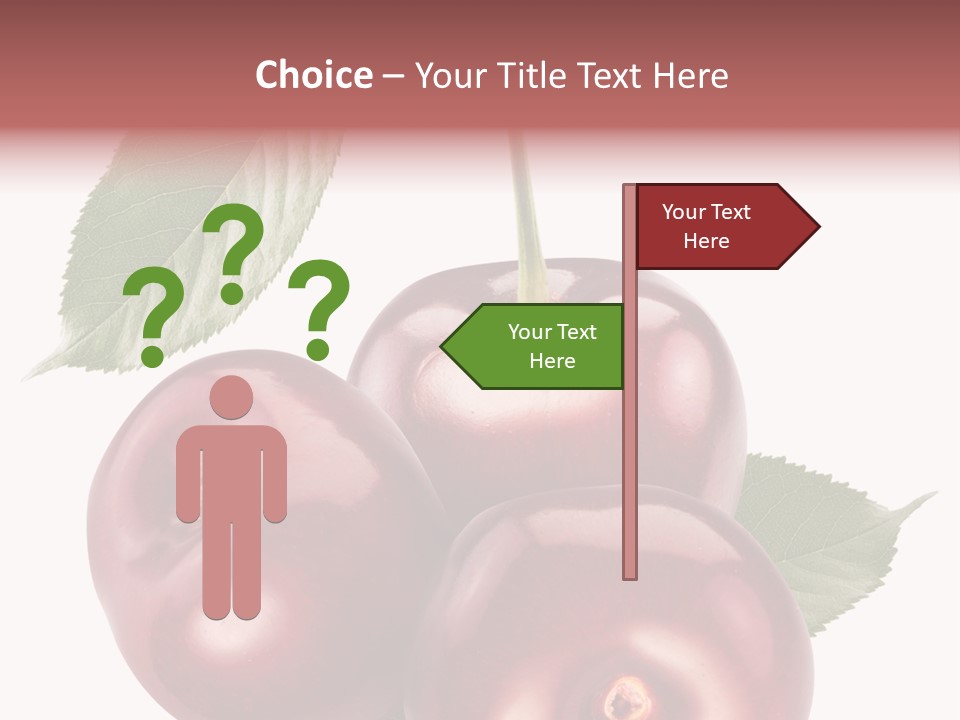 Three Close Up Juicy PowerPoint Template