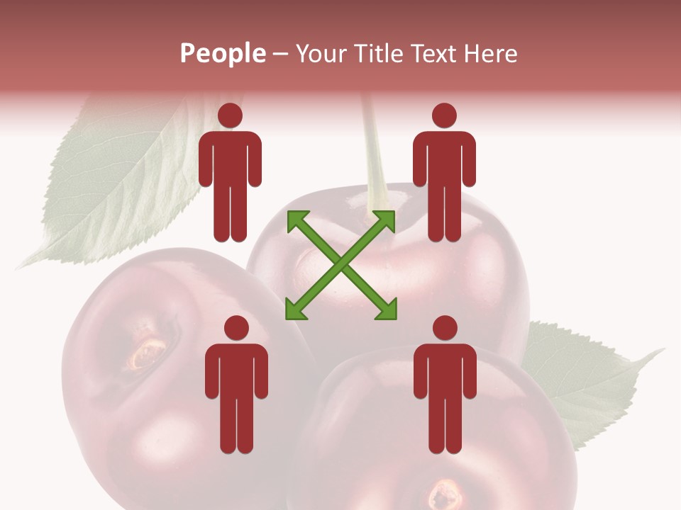 Three Close Up Juicy PowerPoint Template