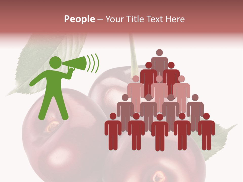 Three Close Up Juicy PowerPoint Template