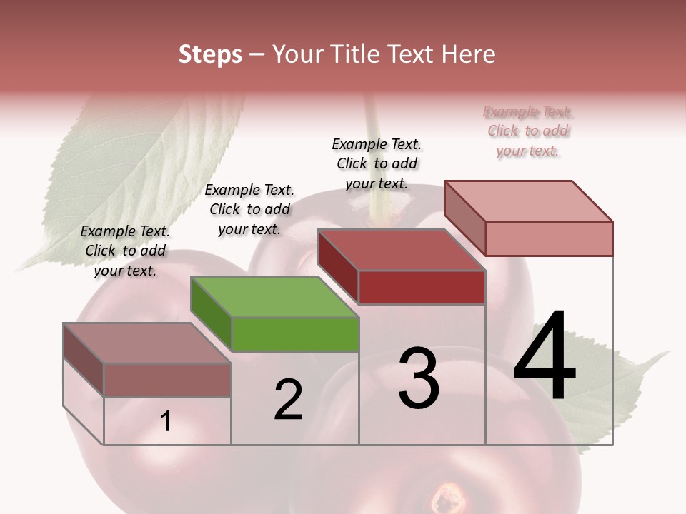 Three Close Up Juicy PowerPoint Template