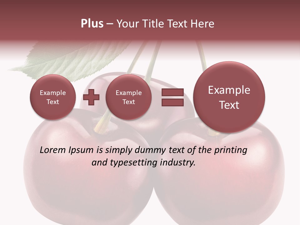 Group Berry Natural PowerPoint Template