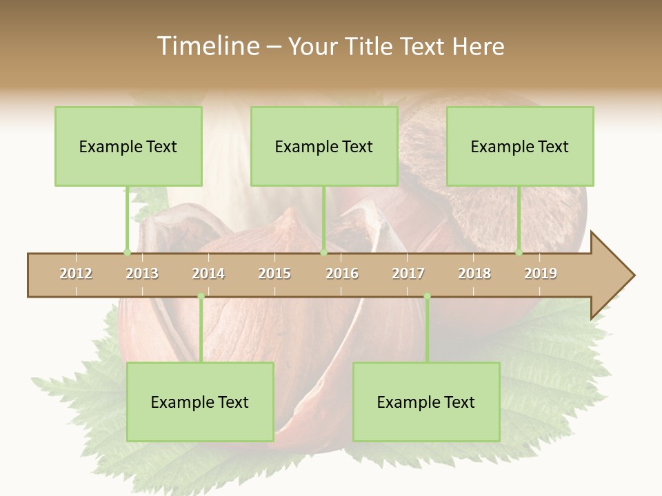 Tree Walnut Object PowerPoint Template