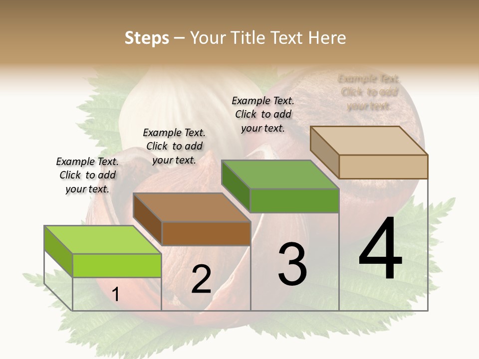 Tree Walnut Object PowerPoint Template