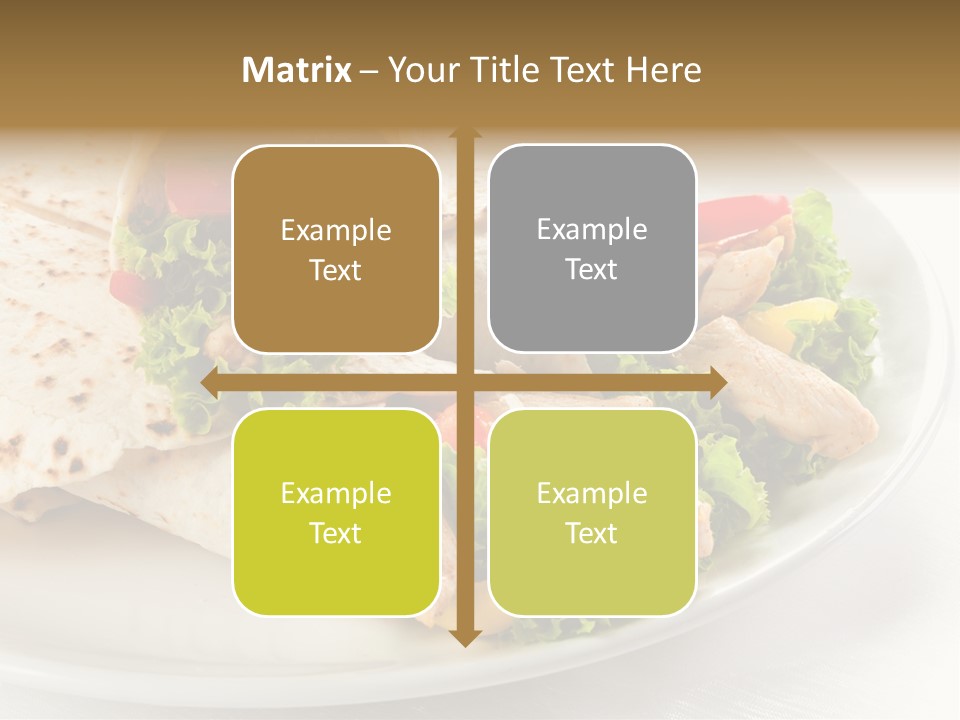 Barbecue Mexican Antipasto PowerPoint Template