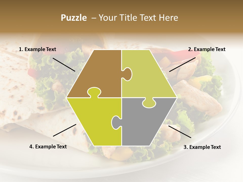 Barbecue Mexican Antipasto PowerPoint Template