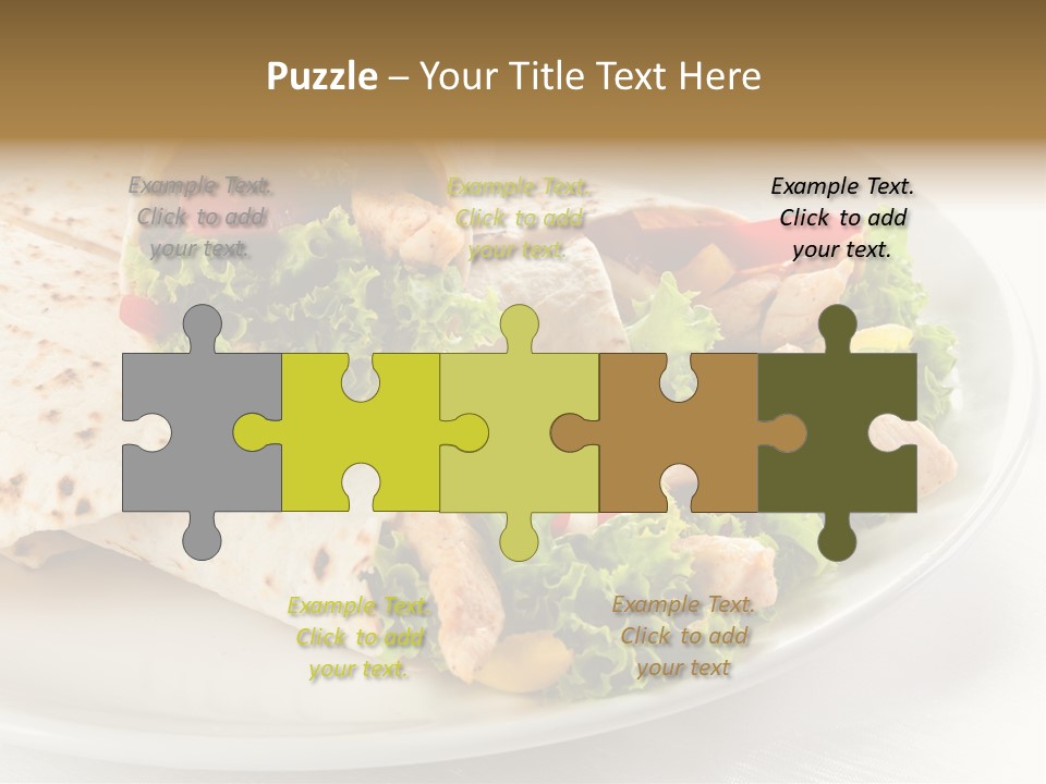 Barbecue Mexican Antipasto PowerPoint Template