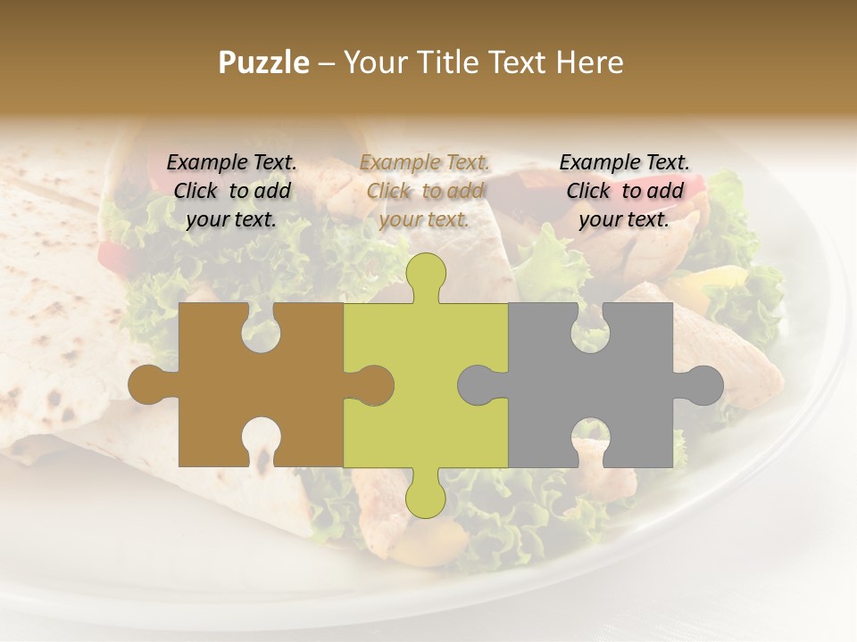 Barbecue Mexican Antipasto PowerPoint Template