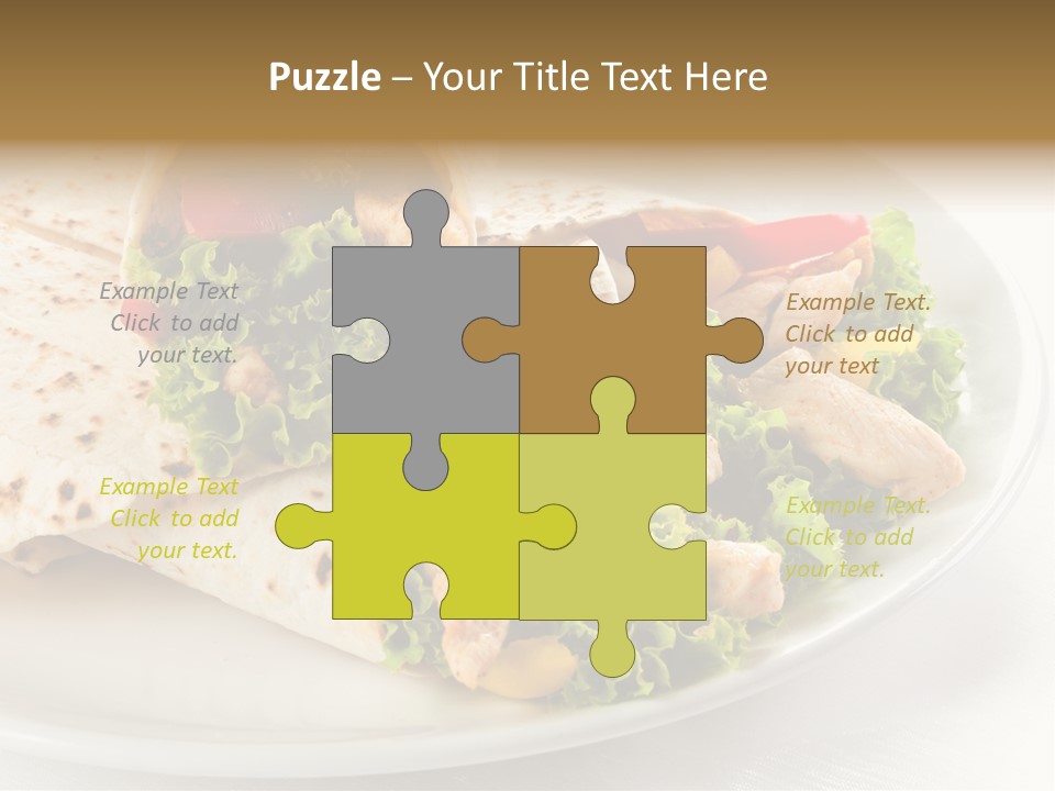 Barbecue Mexican Antipasto PowerPoint Template