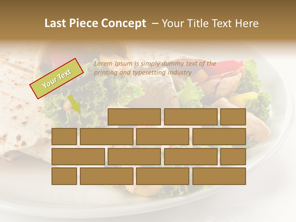 Barbecue Mexican Antipasto PowerPoint Template