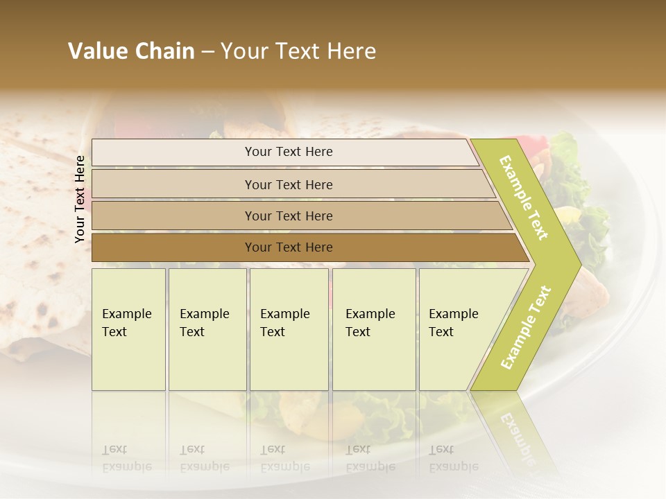 Barbecue Mexican Antipasto PowerPoint Template