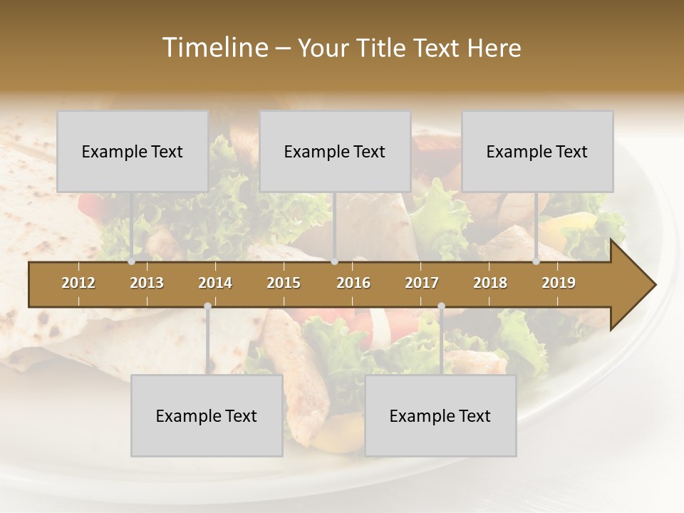 Barbecue Mexican Antipasto PowerPoint Template