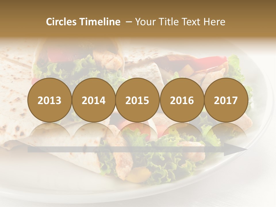 Barbecue Mexican Antipasto PowerPoint Template