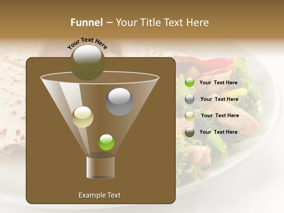 Barbecue Mexican Antipasto PowerPoint Template