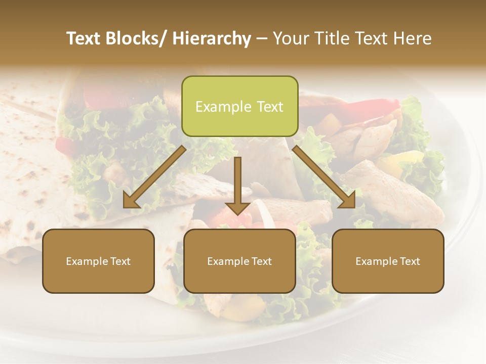 Barbecue Mexican Antipasto PowerPoint Template