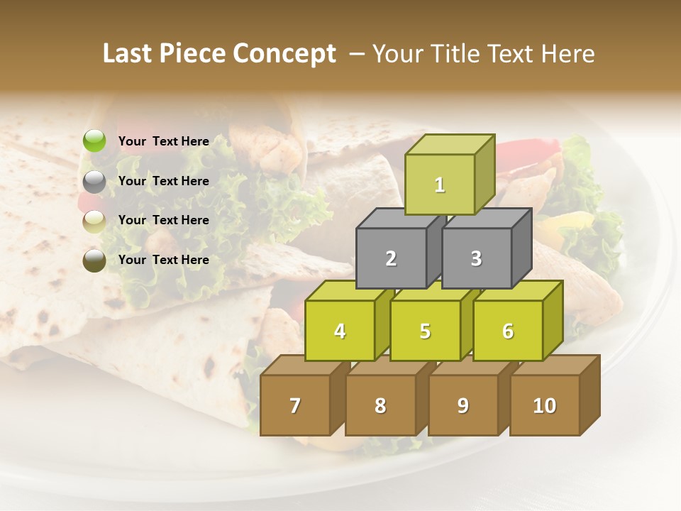 Barbecue Mexican Antipasto PowerPoint Template