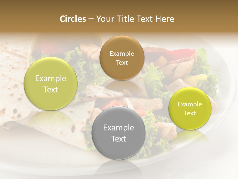 Barbecue Mexican Antipasto PowerPoint Template