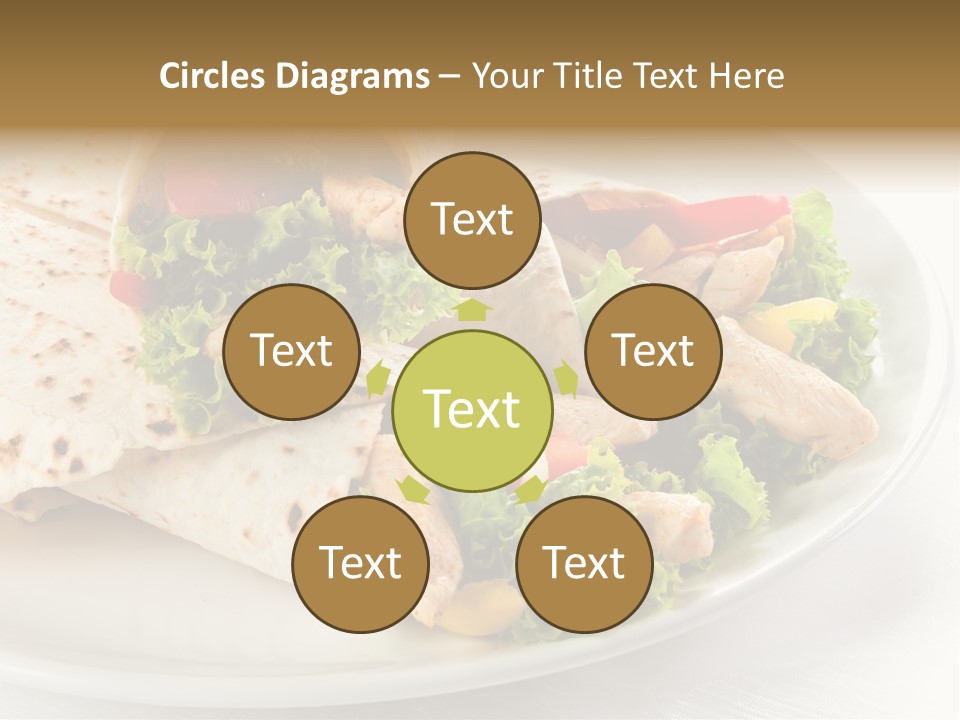 Barbecue Mexican Antipasto PowerPoint Template