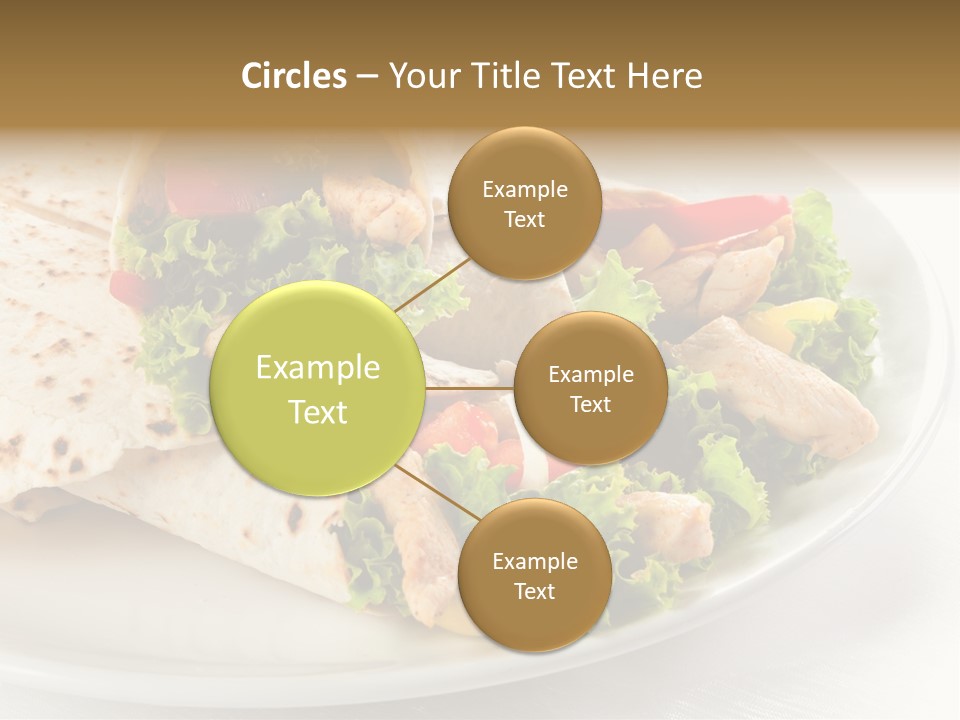 Barbecue Mexican Antipasto PowerPoint Template