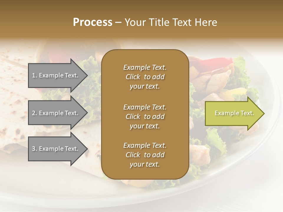 Barbecue Mexican Antipasto PowerPoint Template